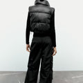 Midnight Puff Vest