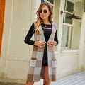 Cocoa Check Vest
