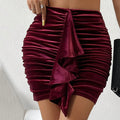 Velvet Flame Skirt
