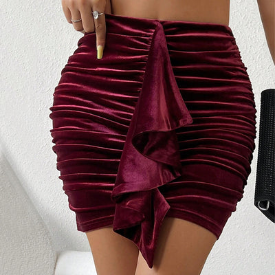 Velvet Flame Skirt