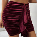 Velvet Flame Skirt