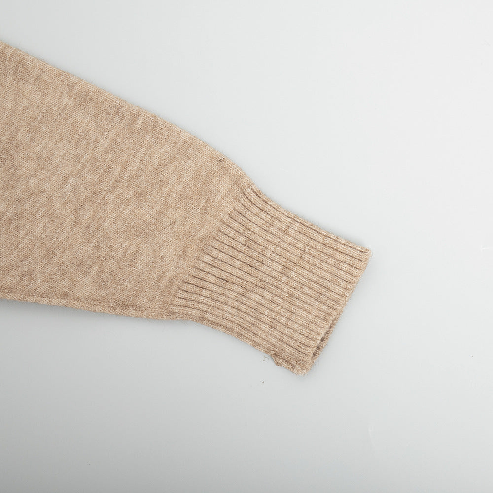 Beige Knit Set