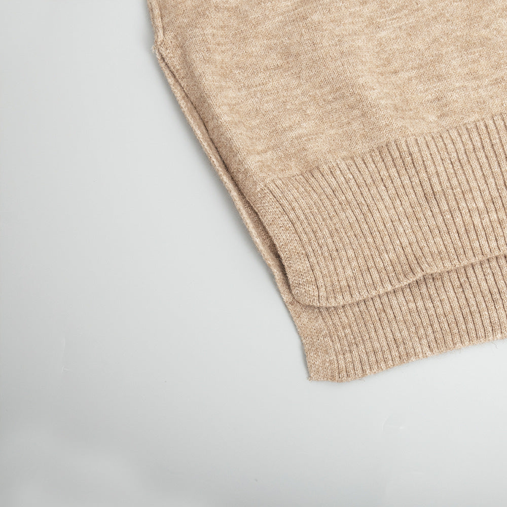 Beige Knit Set