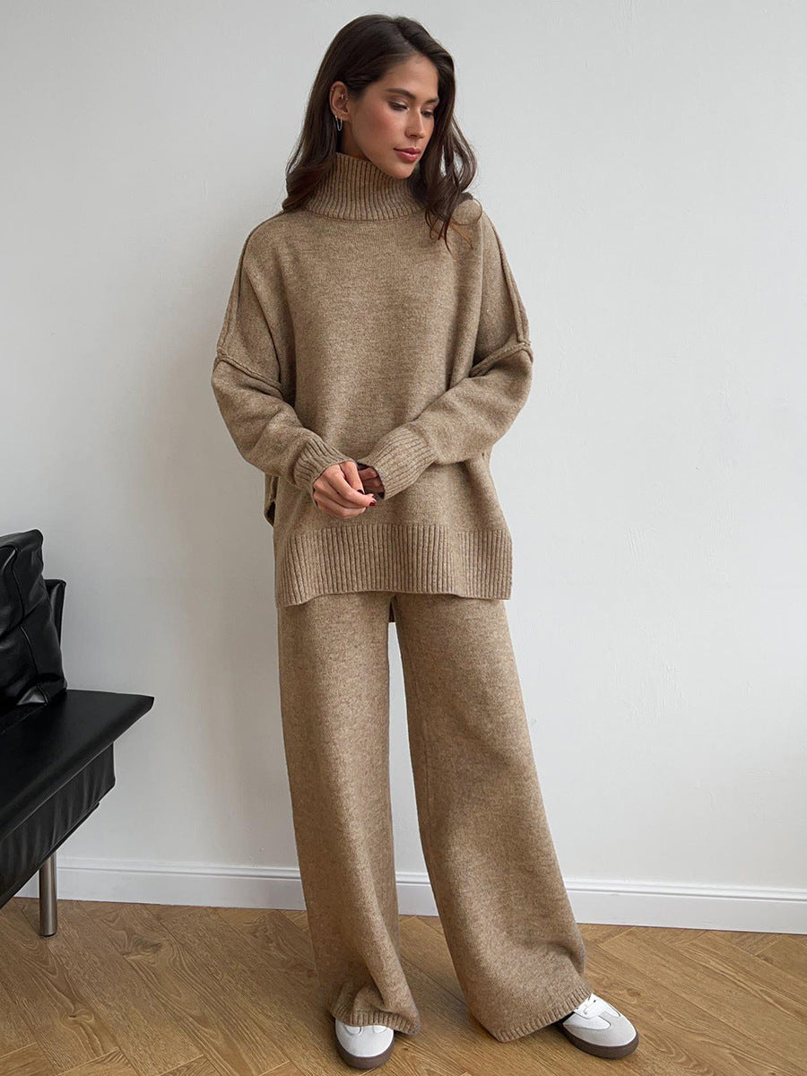 Beige Knit Set