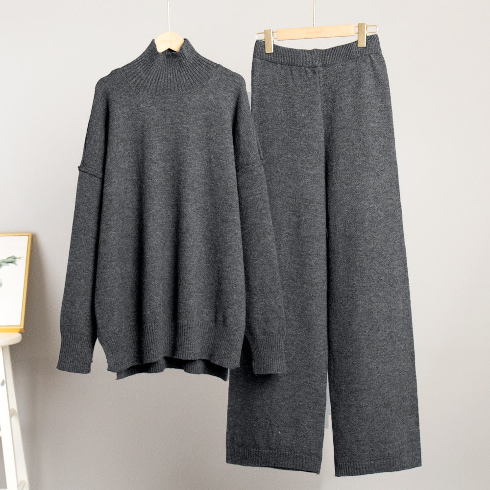 Beige Knit Set