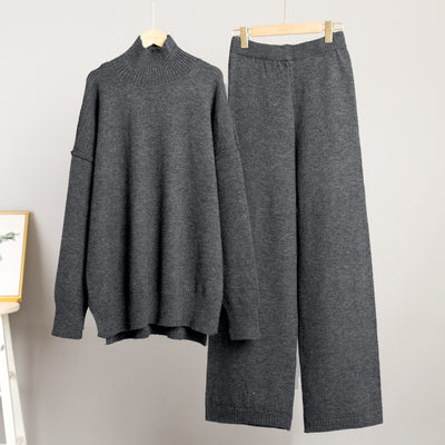 Beige Knit Set