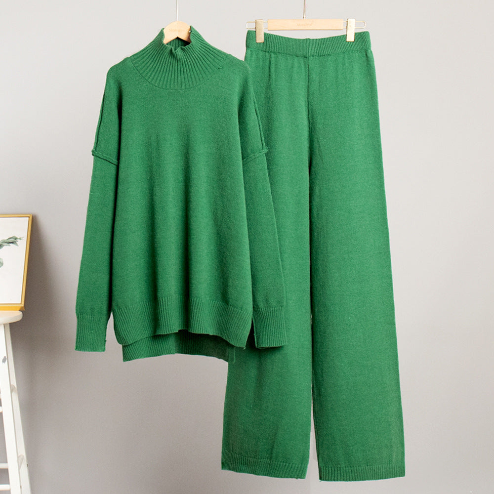 Beige Knit Set