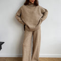 Beige Knit Set