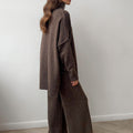 Beige Knit Set