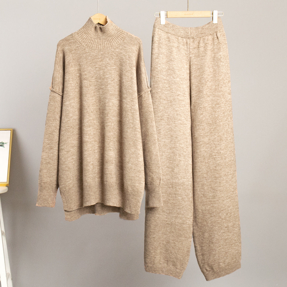 Beige Knit Set