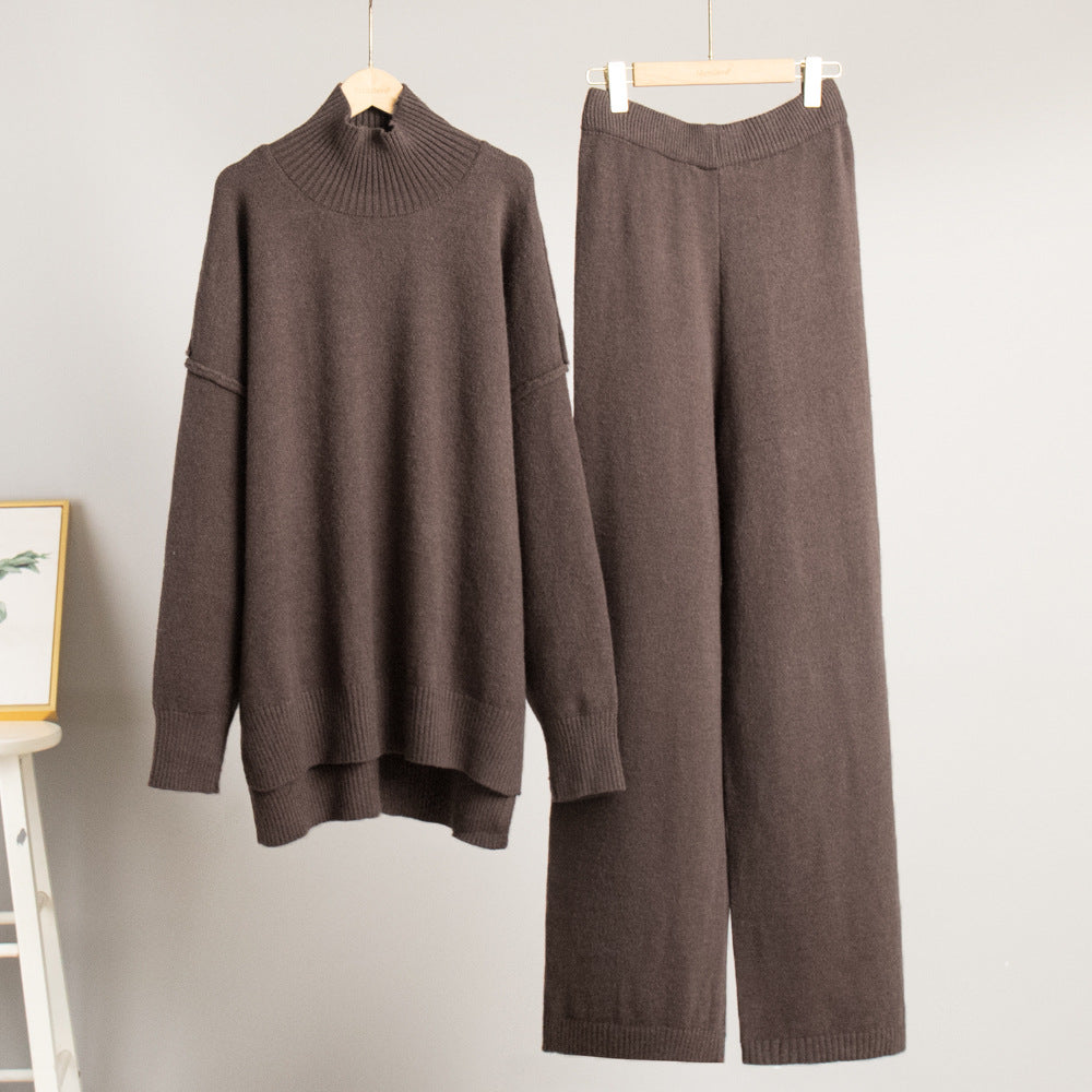 Beige Knit Set