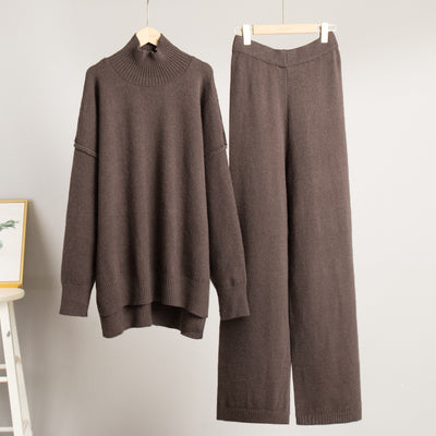 Beige Knit Set