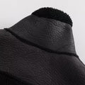 Noir Shearling Vest