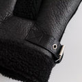 Noir Shearling Vest