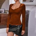 Brown Velvet Elegance