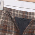 Autumn Check Skirt