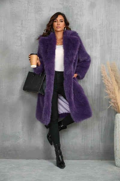 Fur Plum Dream Coat