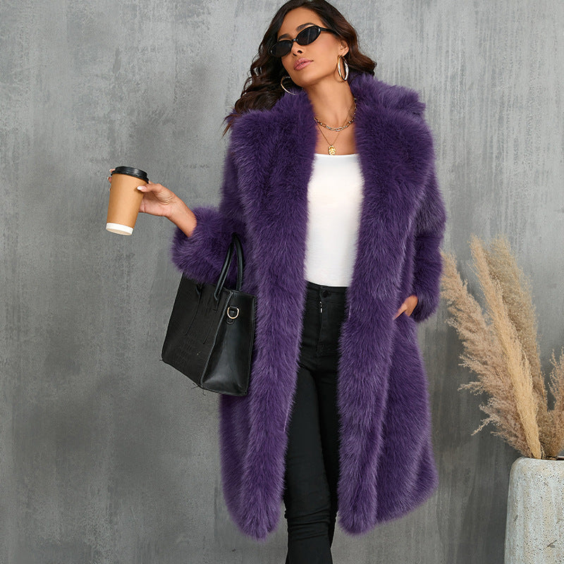 Fur Plum Dream Coat