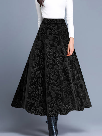 Velvet Bloom Skirt