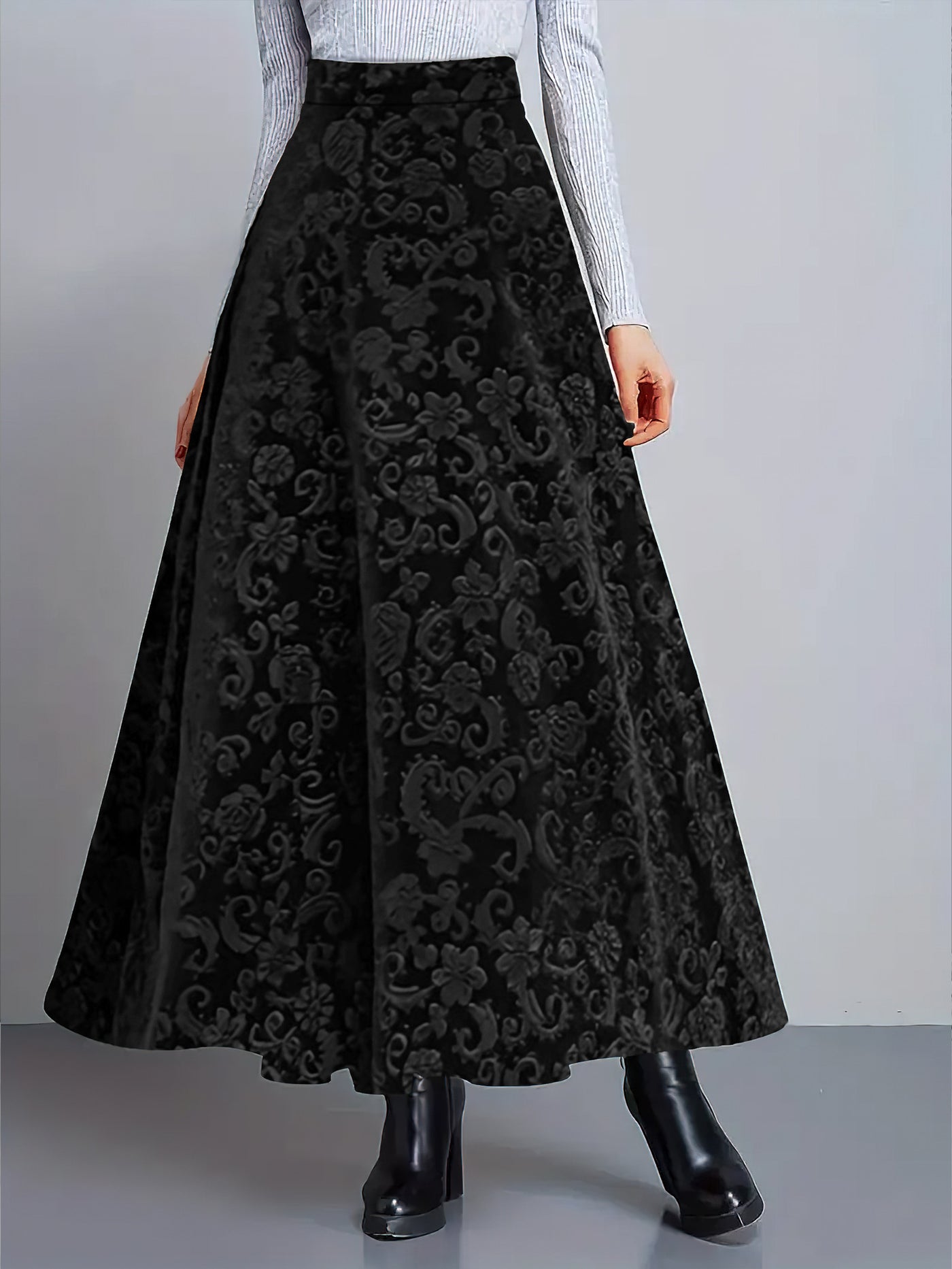 Velvet Bloom Skirt