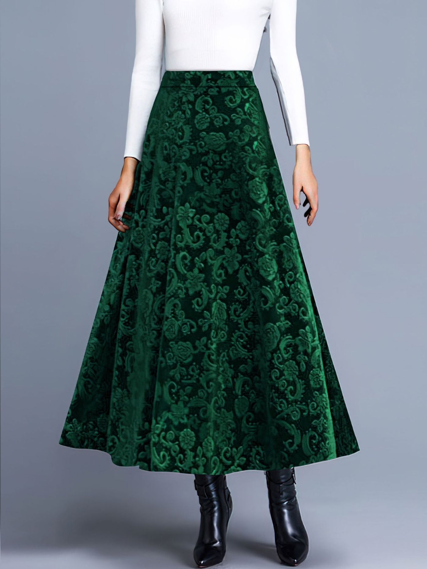 Velvet Bloom Skirt