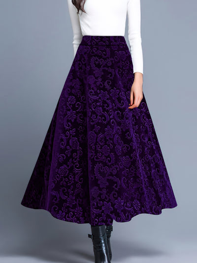 Velvet Bloom Skirt
