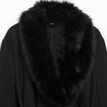 Cream Fur Collar Coat