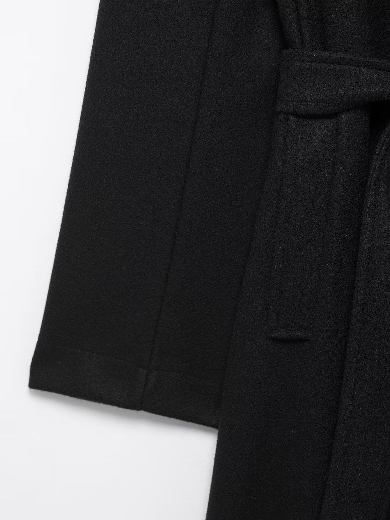 Cream Fur Collar Coat