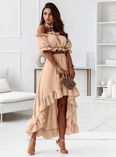 Frill Dune Set