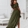 Frill Dune Set