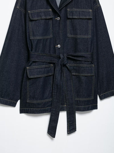 Denim Noir Jacket