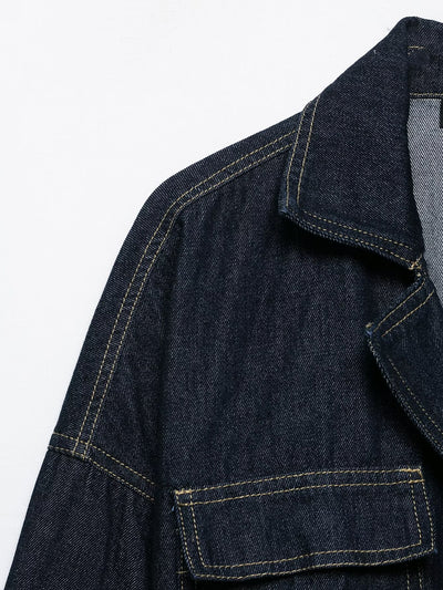 Denim Noir Jacket
