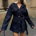 Denim Noir Jacket