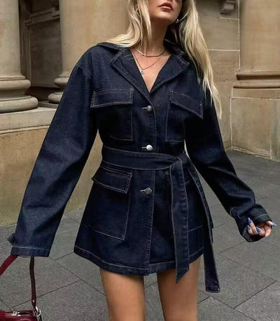 Denim Noir Jacket