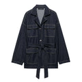 Denim Noir Jacket