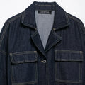 Denim Noir Jacket
