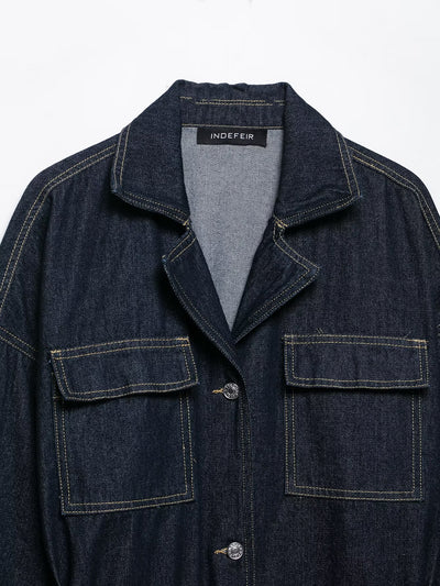 Denim Noir Jacket