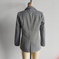 Noir Check Blazer
