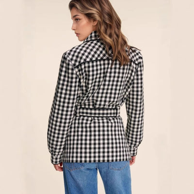 Winter Gingham Jacket