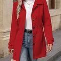 Caramel Chic Wrap Coat