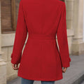 Caramel Chic Wrap Coat