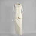 White Horizon Linen Set
