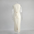 White Horizon Linen Set