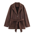 Chocolate Tie Jacket