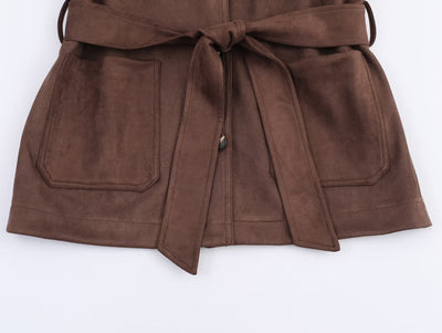 Chocolate Tie Jacket