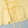 Buttercream Cotton Skirt Set
