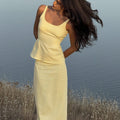 Buttercream Cotton Skirt Set