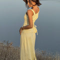 Buttercream Cotton Skirt Set