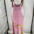 Rosewood Reverie Linen Dress