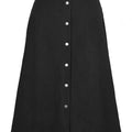 Corduroy Button Skirt